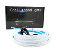 Striscia LED per Cofano,Luci Dinamiche a Scansione per Vano Motore - Impermeabile per Esterni Veicolo Motore Griglia Porta Sotto Cofano Auto Barra Camion Bagagliaio Giorno