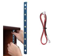 Striscia LED per stampante 3D - Striscia di colla LED luminosa, accessorio di illuminazione compatto per area di pressione | Striscia da 9 pollici con 7 perle luminose, supporto adesivo incluso