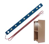 Striscia LED per stampante 3D, striscia luminosa per stampante 3D - Barra di illuminazione di stampa lucida | Striscia di illuminazione a LED bianca flessibile da 9 pollici con 7 perline leggere per