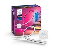 Philips Hue White and Color Ambiance Lightstrip Gradient per PC 24 -27" Confezione da 3 strisce Starter kit + Hue Bridge