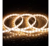 Striscia LED Regolabile 220V SMD 60 LED/m Bianco Naturale 6W/m 600lm/m Larga