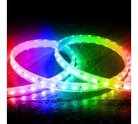 Striscia LED RGB 220V SMD 60 LED/m 9.5W/m Larghezza 14.5mm Taglio ogni 100cm