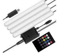 Striscia LED RGB Controllata dal Suono per Auto 4x12 Multicolore