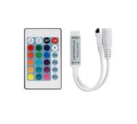Striscia LED RGB IR con telecomando a 24 tasti DC12V Mini Controller DC 12 V a Adatto for SMD 3528 5050 5630 3014