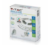 V-TAC Striscia LED RGB Multicolore 60 LED 10W/mt 5 metri IP20 [EEK: A]