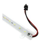Striscia Led rigida 110 cm 220V 12W SMD 2835 IP20 prolungabile Bianco neutro 4500K M LEDME