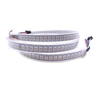 Striscia LED SK9822 RGB, compatibile APA102, 1m/5m, 30/60/144 LED, IP67 impermeabile, DC5V, PCB bianco, indirizzabile individualmente, perfetta per la decorazione domestica, illuminazione RGB
