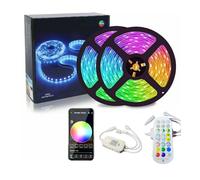 Striscia LED Smart 5 Metri Compatibile App 5050 RGB Strip LED Sensore Musicale [EEK: 10 stelle]