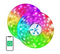 Striscia LED Smart WiFi 10m Nitebird SL3 RGB 12V Kit Multicolore Alexa Google