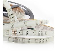 Striscia LED SMD3528 3,6W/m 60 LED/m Bobina da 5m Colore Giallo 12V IP65