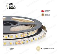 STRISCIA LED STRIP 2835 2800 5M IP20 48V LUCE NATURALE 4000K LUMINOSISSIMA 3M