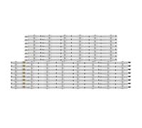 Striscia LED TV 2014SVS65F 3228 D4GE-650DCA-R2 650DCB-R2 per 65" UN65J6400 UE65H6400AW UN65J6350AF BN96-30435A 30436A
