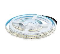 STRISCIA LED V-TAC DA 5MT 12V 20W/MT 2000Lumen/M 240 LEDs/MT IP20 [EEK: F]