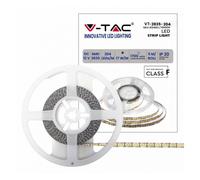 STRISCIA LED VT-2835-17 8500LM 12V STRIP 5MT 17W/M BIANCO FREDDO 6400K IP20 (212