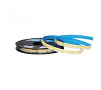 STRISCIA LED VT-421 1000LM/MT 24V COB STRIP 5MT 10W/MT BIANCO CALDO 3000K (2667)