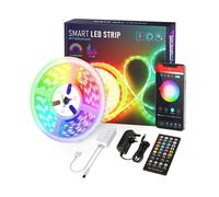 Striscia LED WiFi intelligente 6m RGB 40 Tasti Telecomando IR Alexa Google Home