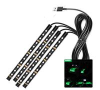 Striscia Luce Piede LED Auto Alimentata USB Luce Decorativa per Pavimento e Crus