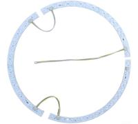 Striscia luminosa a LED con lente curva e controllo a tre colori, doppio supporto magnetico e adesivo, potenza 36 W x 2, progettata per l'installazione di illuminazione circolare (striscia luminosa)