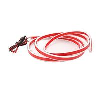 Striscia luminosa a LED per Auto Cofano Luce Decorativa Cofano Motore Camion illuminazione Uniforme Anti-deformazione (Rosso)
