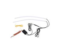 Striscia Luminosa A LED per Auto, Luci Diurne DRL Sequenziali con Indicatori di Direzione e Controllo Tramite App, 45 cm