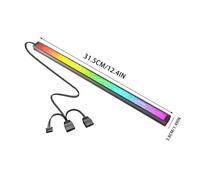 Striscia luminosa bifacciale ad alta luminositÃ per illuminazione computerizzata per tavolo e libreria