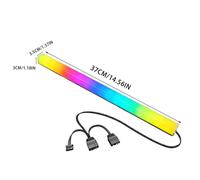 Striscia luminosa bifacciale ad alta luminositÃ per illuminazione computerizzata per tavolo e libreria