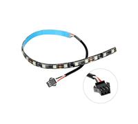 Striscia Luminosa LED Impermeabile per Scooter Elettrico, Striscia di Avviso di Sicurezza Notturna per Luce Laterale Scooter per M4 Max