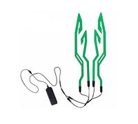 Striscia Luminosa Per Caschi - Materiale PVC | Kit Segnale LED Impermeabile Da 15 Pollici 120 G, Adesivo In 3 Modalità Da A Migliora La Visibilità Per La Guida Notturna E L'uso Di