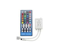 Striscia luminosa RGBW Striscia luminosa Controller LED Telecomando a 40 tasti Regolazione colore Dimmer 12V a bassa tensione Controller LED Dimmer LED