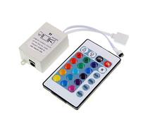 Striscia Luminosa SMD 3528 5050 Modulo 24 Tasti LED RGB Colorato Controller DC12V + IR44 Telecomando universale a infrarossi