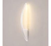 Striscia lunga moderna lampada a parete a led lampada nera coperta lineare corridoio hardway sconce bianco minimalista nordico minalista dimmerabile per la camera da letto soggiorno studio studia