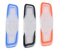 Striscia Lunga per Racchetta da Tennis in Morbido Silicone da 3 Pezzi per Assorbimento degli Urti per Giocatori di Tennis Uomini Donne, 2,6 X 0,7 X 0,3 Pollici