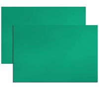 Striscia magnetica, 2 pezzi, etichette adesive magnetiche cancellabili a secco, 11,7" x 8", scrivibili, verdi, for lavagne bianche, frigorifero e artigianato