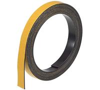 Striscia magnetica, etichette autoadesive in fogli magnetici da 25/64 pollici x 6,5 piedi, adesivi gialli for lavagne bianche, frigorifero e artigianato