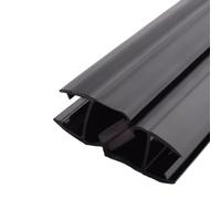 Striscia magnetica per porta della doccia, 110 cm, resistente alle intemperie, per porte da 8/10 mm, ideale per bagno e ufficio, durevole e facile da installare (A 8 mm)