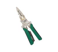 Striscia metallica in acciaio inox doppia funzione strumento elettrico antiscivolo design per elettricisti e amanti dell'artigianato afferrare e stripping strumento