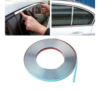 Striscia Modanatura Bordo Cromato 10mm 1pz Cromo Argento Protezione Accessori