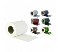 Striscia ombreggiante pvc altezza 19 cm lunghezza 35 metri con 20 clips incluse per recinzioni giardino