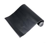 Striscia parasole nera opaca universale per auto, furgoni, parabrezza, 130 x 20 cm, installazione facile