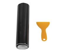 Striscia Parasole per Furgone per Auto, Striscia Parasole per Parabrezza per Furgone Auto Nero Lucido 140x20 Cm Adesivo Universale per Parabrezza in PVC per Automobili