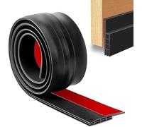 Striscia paraspifferi autoadesiva per porta, a prova di rumore e risparmio energetico, striscia di tenuta inferiore della porta per evitare la penetrazione di insetti, 99,1 cm di lunghezza x 5,1 cm di