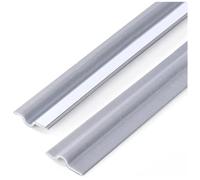 Striscia paraspifferi per finestra Guarnizione autoadesiva in schiuma resiliente contro le intemperie per un migliore isolamento e protezione dalle correnti d'aria grigio. 20m