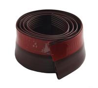 Striscia paraspifferi per porta interna, soluzione efficiente dal punto di vista energetico per protezione da umidità, polvere e insetti (L marrone)