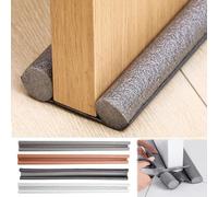 Striscia paraspifferi per porta, per risparmio energetico, installazione rapida e facile, paraspifferi per la parte inferiore della porta per tenere fuori il freddo, insonorizzante, resistente alle