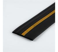 Striscia perimetrale autoadesiva per pareti , Modanatura flessibile for battiscopa, 4 pollici x 20 piedi, modanatura autoadesiva for battiscopa, design staccabile e attaccabile(Black Gold)