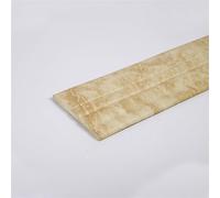 Striscia perimetrale autoadesiva per pareti , Profilo flessibile for battiscopa, profilo in gomma staccabile e adesiva, profilo for battiscopa autoadesivo indurito, 4 pollici(Yellow Woodgrain)