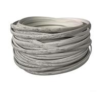 Striscia piatta in vimini da 8 mm, 36,6 m, in plastica, 8 mm, tessitura | Materiale sintetico, resiste alla pioggia e al sole, ideale per sedie da patio, tavoli e altalene
