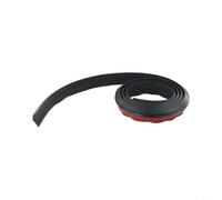 Striscia pieghevole in silicone Waterstop utilizzata come barriera doccia e fermo per ridurre le perdite d'acqua nelle zone ad alta umidità (nero 150 cm)