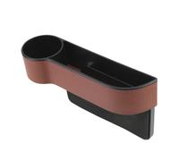 Striscia Portaoggetti Interna Anticaduta Per Auto Organizer Per Spazi Vuoti Per Seggiolini Auto(Left Brown)