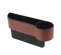 Striscia Portaoggetti Interna Anticaduta Per Auto Organizer Per Spazi Vuoti Per Seggiolini Auto(Right Brown)